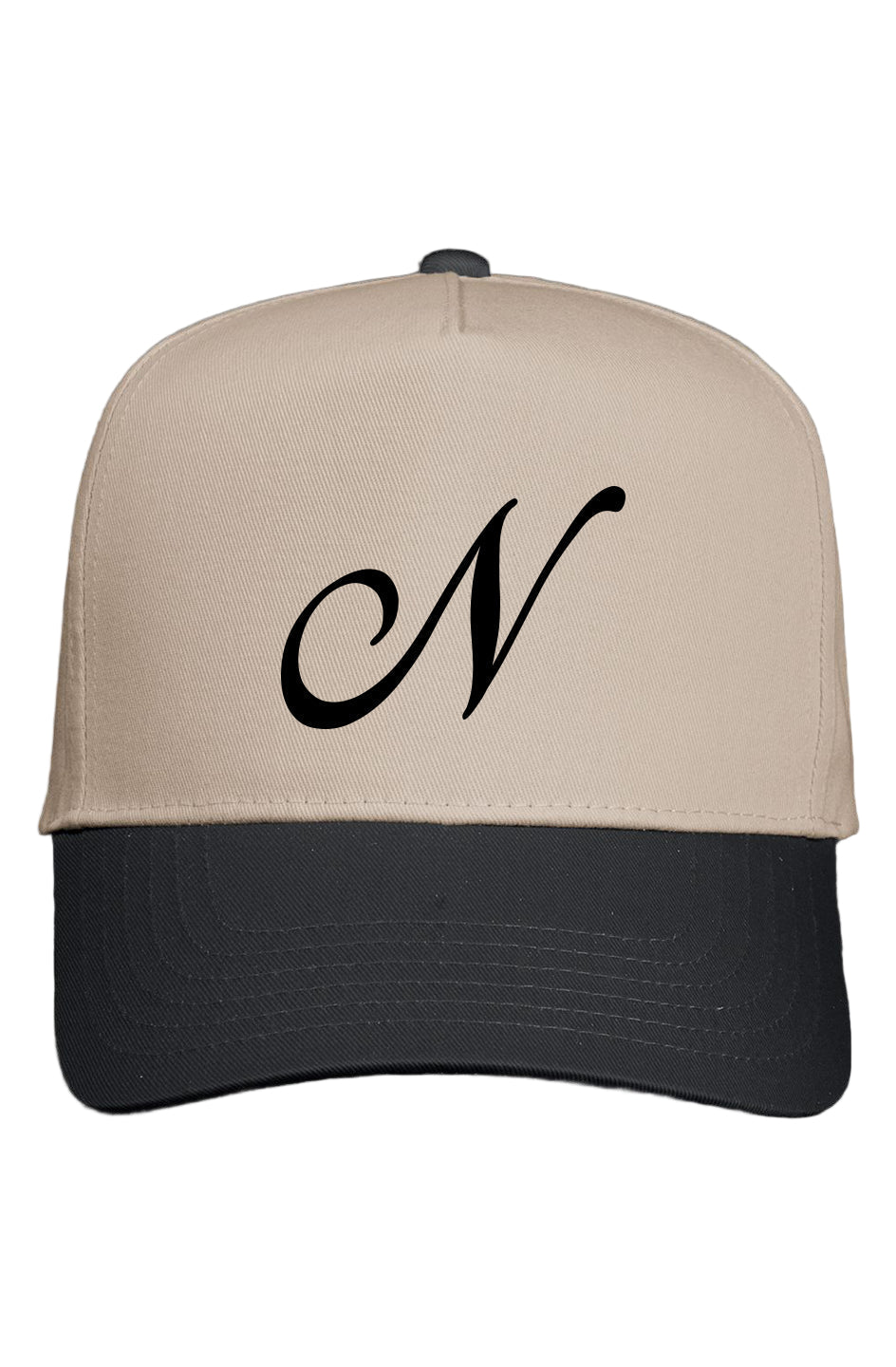 Letter Script 2 Tone Hat