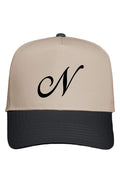 Letter Script 2 Tone Hat