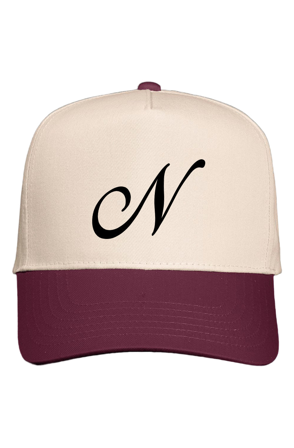 Letter Script 2 Tone Hat