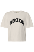 ABIDE Womens Boxy Tee (Ivory)